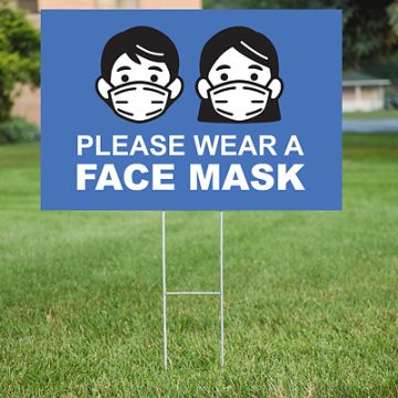 wear a facemask